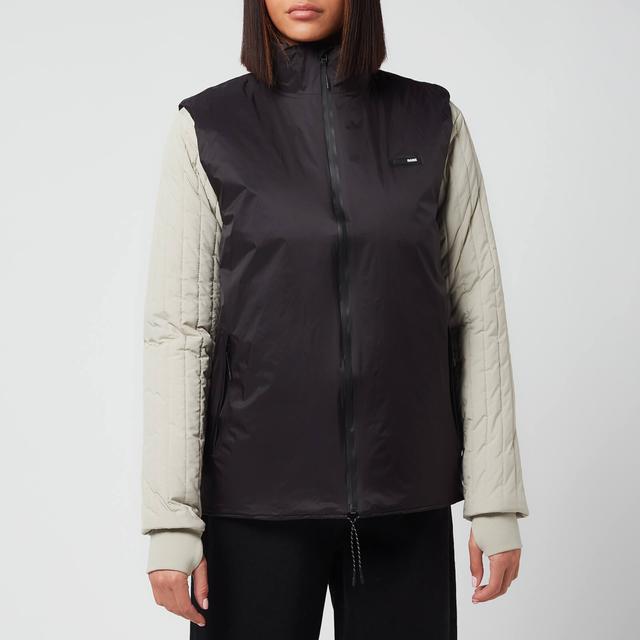 Rains Women's Padded Nylon Vest - Black - L on Productcaster.