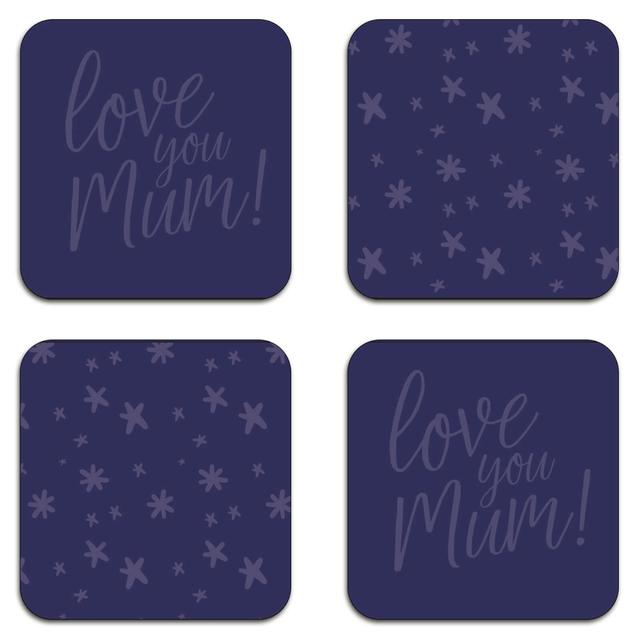 Love You Mum Coaster Set on Productcaster.