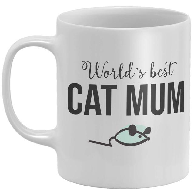 World's Best Cat Mum Mug on Productcaster.