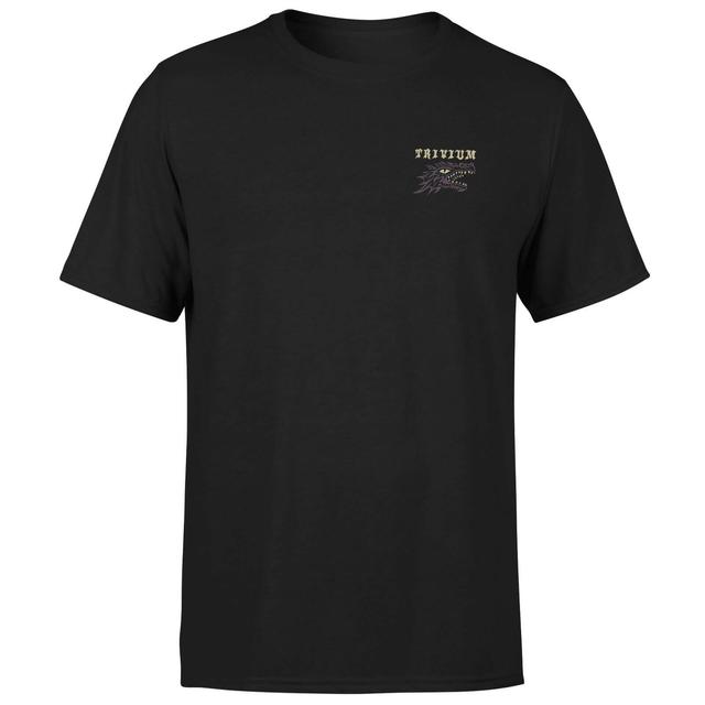 Trivium Dragon Head Men's T-Shirt - Black - L on Productcaster.