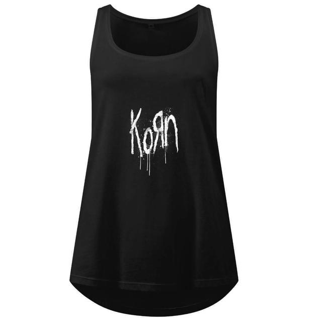 Camiseta de tirantes Splatter para mujer de Korn - Negro - S on Productcaster.