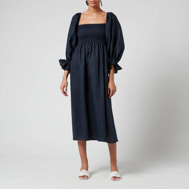 Sleeper Atlanta Linen Midi Dress - M on Productcaster.