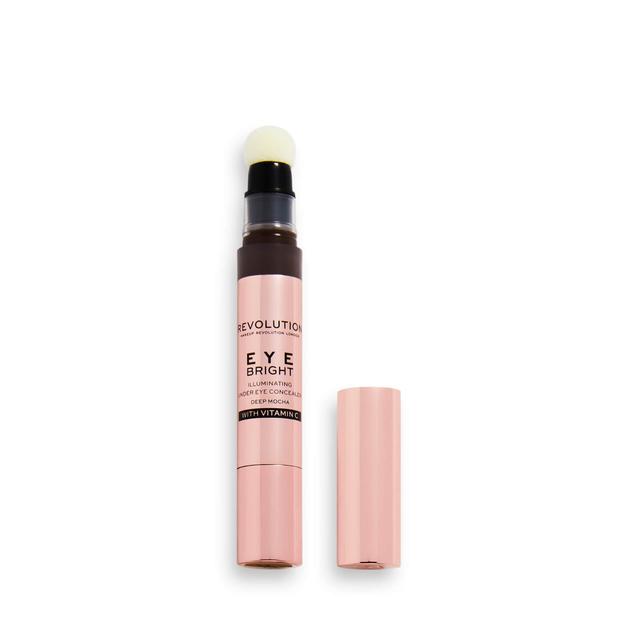 Makeup Revolution Eye Bright Concealer 3ml (Various Shades) - Deep Mocha on Productcaster.