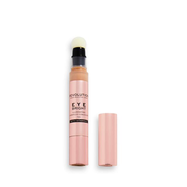 Makeup Revolution Eye Bright Concealer 3ml (Various Shades) - Tan on Productcaster.