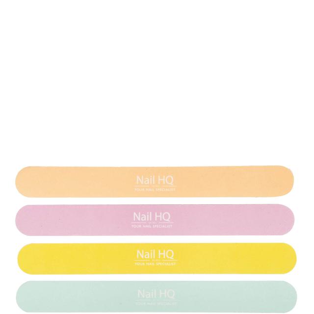 Nail HQ Coloured Nail Files (Pack of 4) on Productcaster.