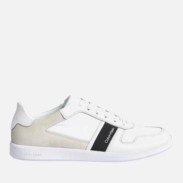 Calvin Klein Men's Cupsole Trainers - Triple White - UK 7 on Productcaster.