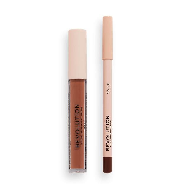 Makeup Revolution Lip Contour Kit (Various Shades) - Divine on Productcaster.