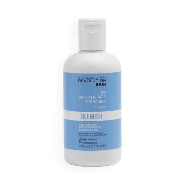 Revolution Skincare 2% Salicylic Acid and Zinc BHA Anti Blemish Cleanser on Productcaster.