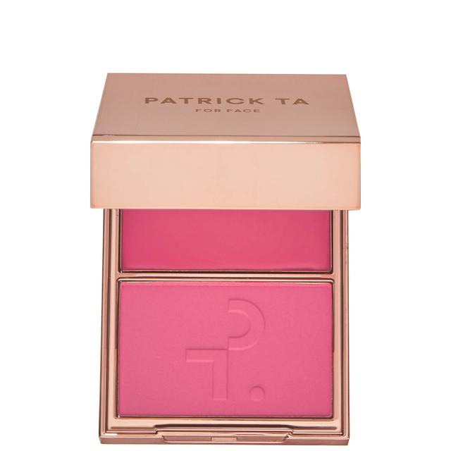 PATRICK TA Major Headlines Double-Take Cream and Powder Blush Duo (Various Shades) - She's a Doll on Productcaster.