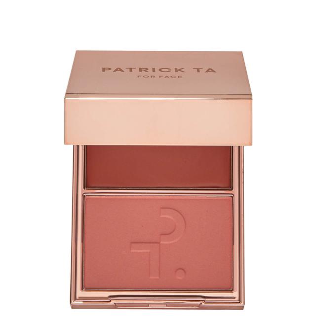 PATRICK TA Major Headlines Double-Take Crème and Powder Blush Duo 10.5g (Various Shades) - She's Blushing on Productcaster.