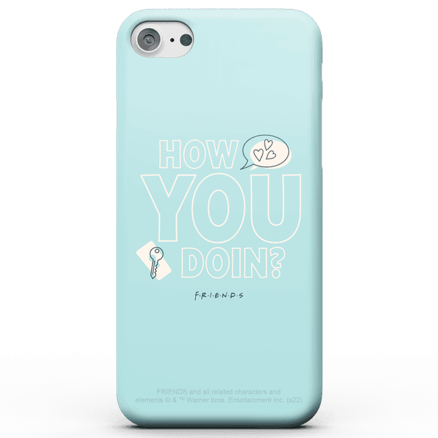 Friends How You Doin? Friends Phone Case for iPhone and Android - iPhone X - Snap Hülle Matt on Productcaster.