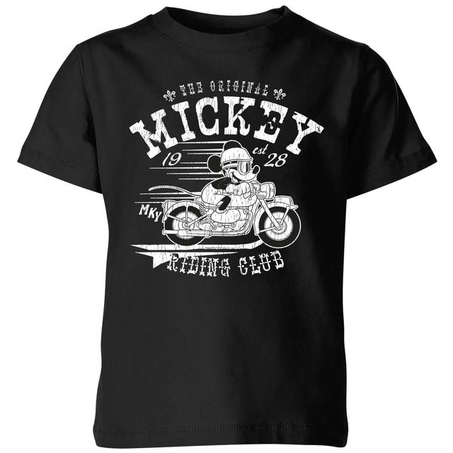 Disney Mickey Mouse Riding Club Kids' T-Shirt - Black - 5-6 Jahre - Schwarz on Productcaster.