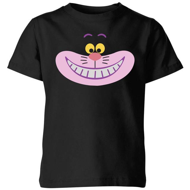 Disney Cheshire Cat Kids' T-Shirt - Black - 5-6 Jahre - Schwarz on Productcaster.