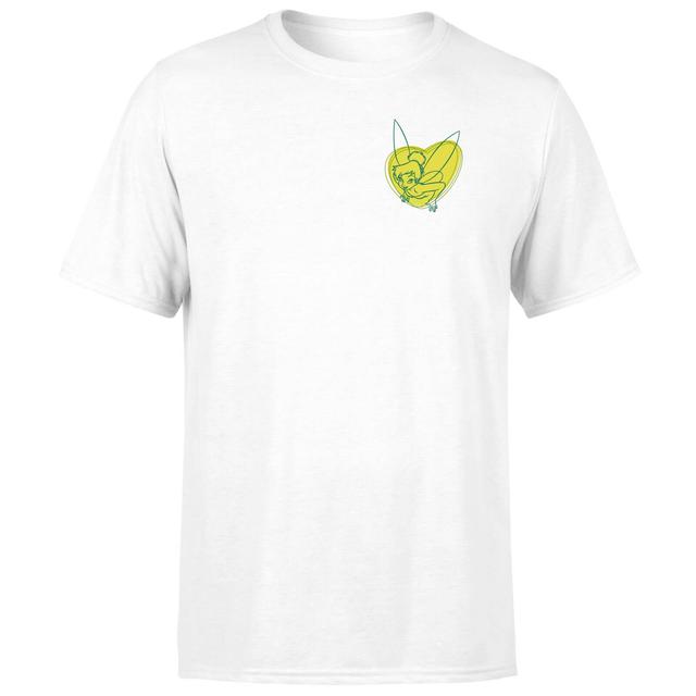 Disney Tinkerbell Outline Men's T-Shirt - White - L - Weiß on Productcaster.