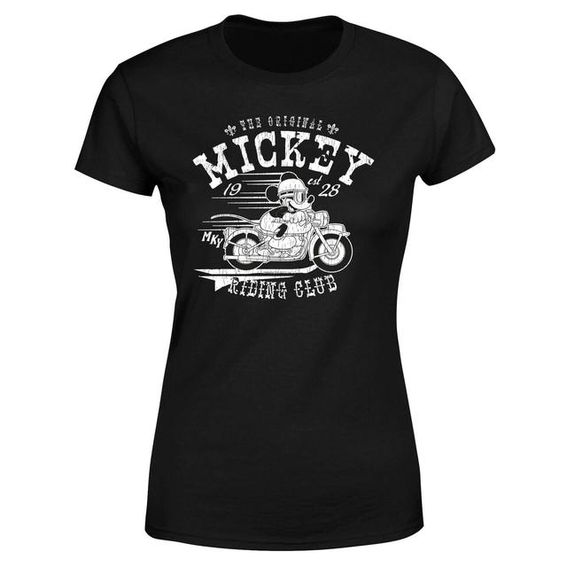 Disney Mickey Mouse Riding Club Women's T-Shirt - Black - M - Schwarz on Productcaster.