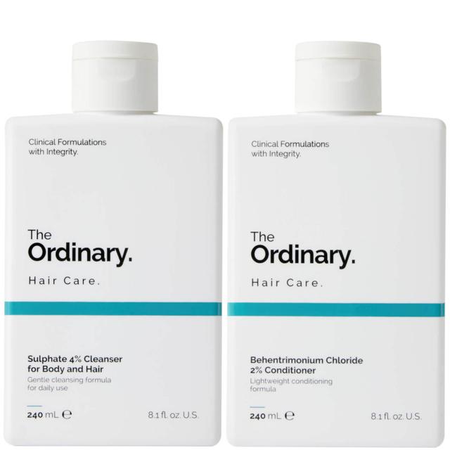 The Ordinary Sulphate Cleanser and Behentrimonium Chloride Conditioner Duo on Productcaster.