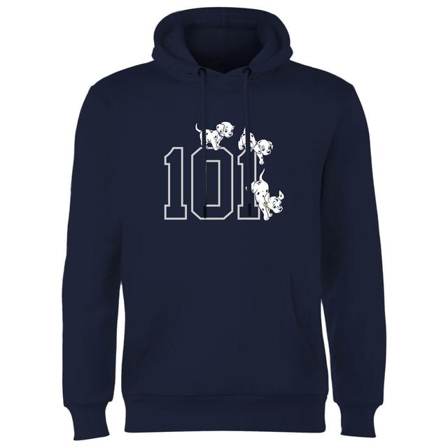 Disney 101 Dalmatians 101 Doggies Hoodie - Navy - L on Productcaster.