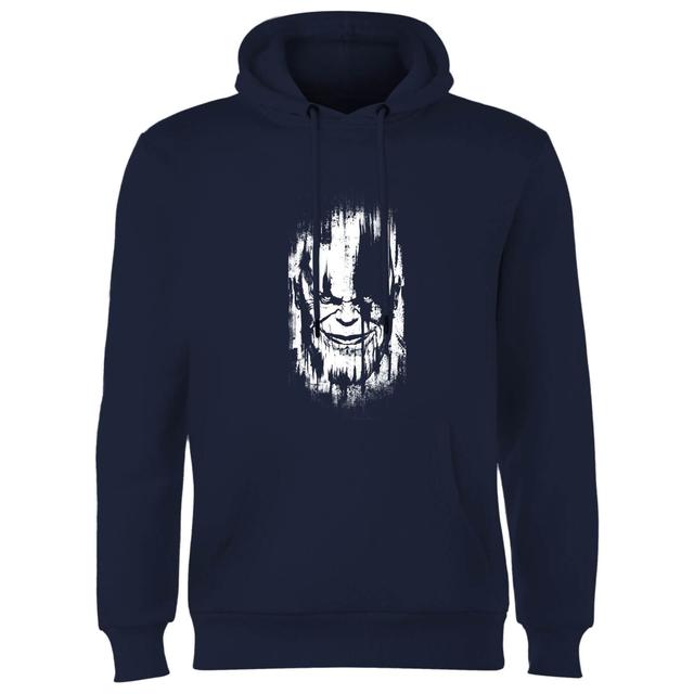 Sudadera con capucha Thanos Face de Marvel - Azul marino - XL on Productcaster.