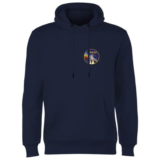 NASA Vintage Rainbow Shuttle Hoodie - Navy - XL on Productcaster.