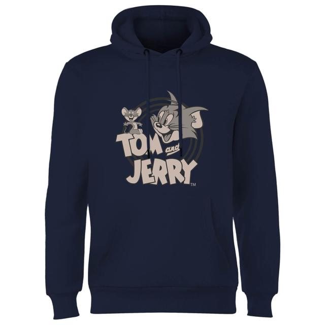 Sudadera con capucha Circle de Tom Jerry - Azul marino - L on Productcaster.