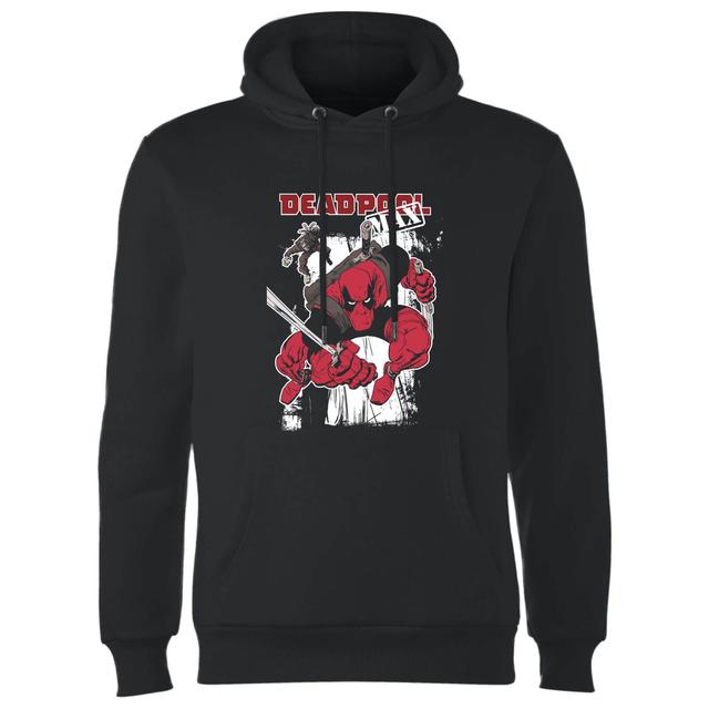 Marvel Deadpool Max Hoodie - Black - M on Productcaster.