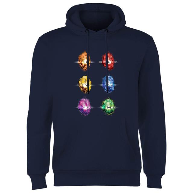 Sudadera con capucha Avengers Infinity Stones - Azul marino - S on Productcaster.