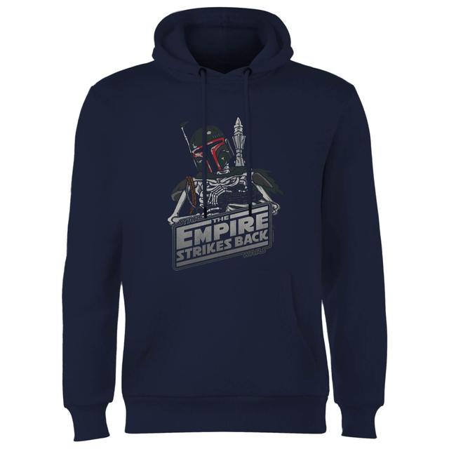 Sudadera con capucha Classic Boba Fett Skeleton de Star Wars - Azul marino - XL on Productcaster.