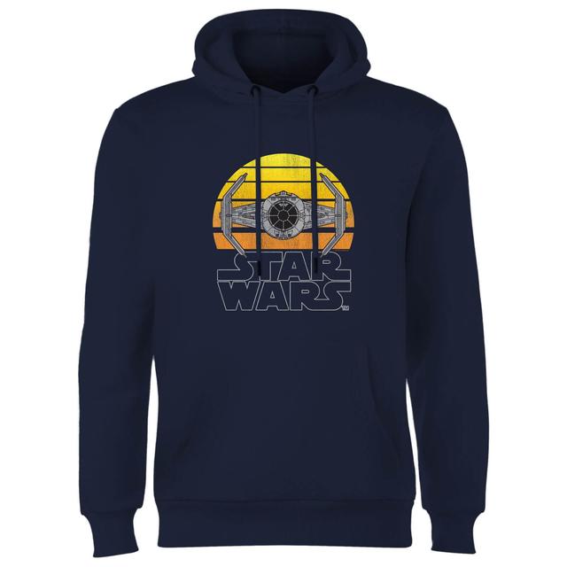 Star Wars Classic Sunset Tie Hoodie - Navy - S on Productcaster.