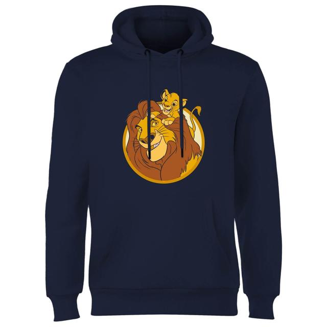 Sudadera con capucha Mufasa amp; Simba de Disney - Azul marino - XL on Productcaster.