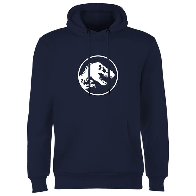 Sudadera con capucha y logotipo circular de Jurassic Park - Azul marino - L on Productcaster.