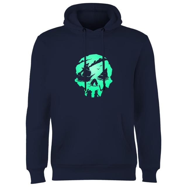 Sea Of Thieves 2nd Anniversary Skull Hoodie - Navy - L on Productcaster.