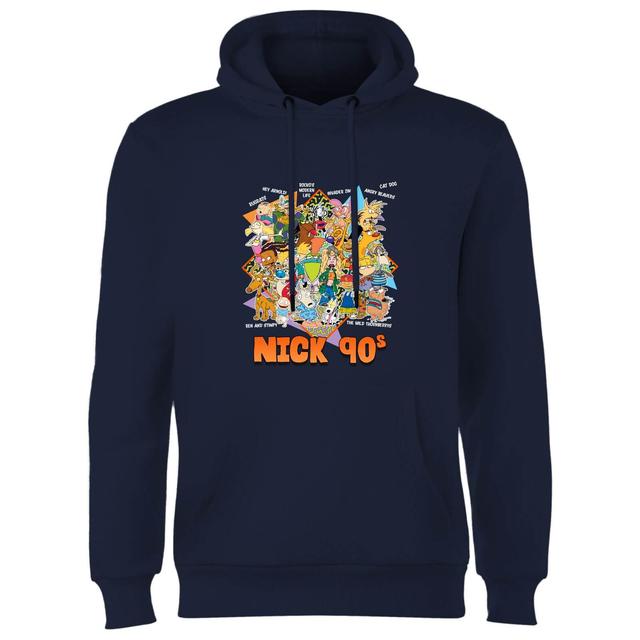 Nickelodeon Nostalgia For Nickleodeon Hoodie - Navy - M on Productcaster.