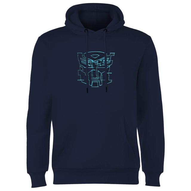 Transformers Autobot Glitch Hoodie - Navy - S on Productcaster.