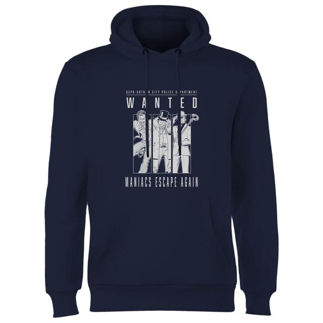 Sudadera con capucha Batman Gotham 's Most Wanted de DC - Azul marino - XXL on Productcaster.