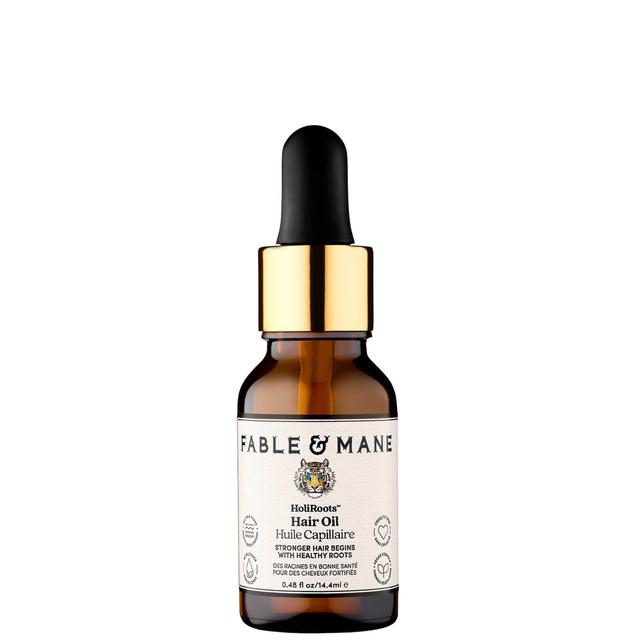 Fable & Mane HoliRoots Pre-Wash Strengthening Treatment Hair Oil 14.4ml on Productcaster.