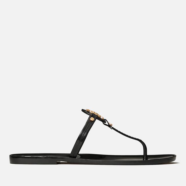 Tory Burch Women's Mini Miller Jellie Toe Post Sandals - Perfect Black - UK 4.5 on Productcaster.