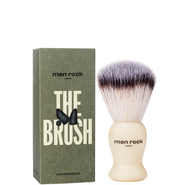 Men Rock Shaving Brush with Synthetic Bristles on Productcaster.