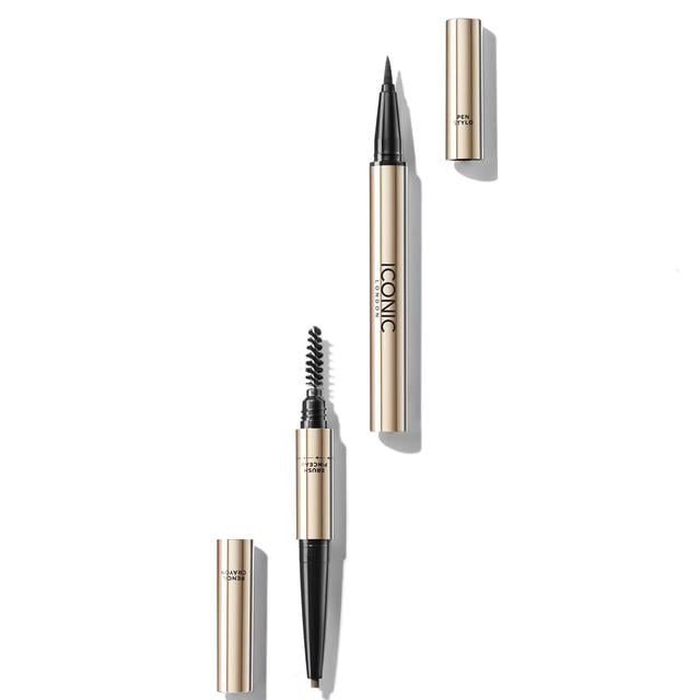 ICONIC London Triple Precision Brow Definer 0.33g (Various Colours) - Chesnut Brown on Productcaster.