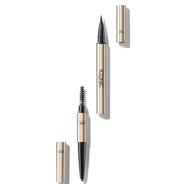 ICONIC London Triple Precision Brow Definer 0.33g (Various Colours) - Chocolate Brown on Productcaster.