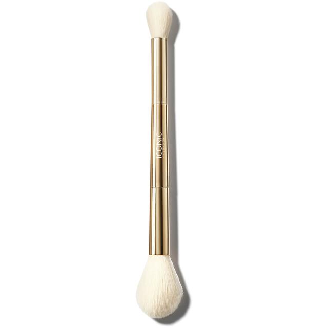 ICONIC London Highlight and Blush Duo Brush on Productcaster.