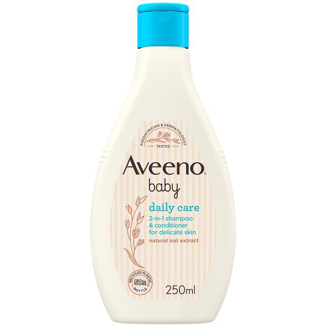 Aveeno Baby Daily Care 2-in-1 Shampoo and Conditioner 250ml on Productcaster.