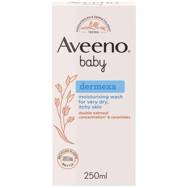 Aveeno Baby Dermexa Moisturising Wash 250ml on Productcaster.