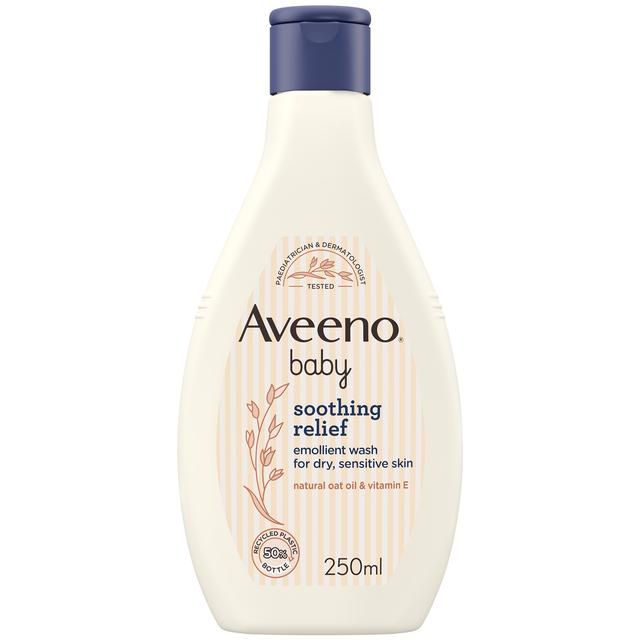 Aveeno Baby Soothing Relief Emollient Wash 250ml on Productcaster.