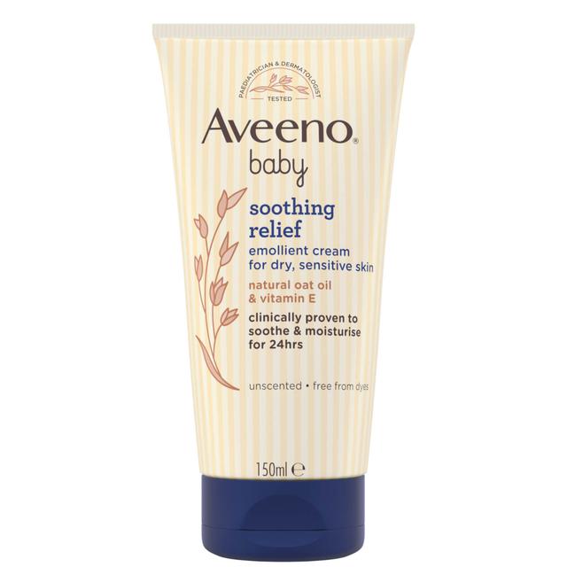 Aveeno Baby Soothing Relief Emollient Cream 150ml on Productcaster.