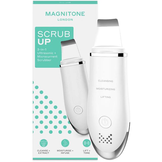 MAGNITONE ScrubUp 3-in-1 Ultrasonic Pore Scrubber and Infuser on Productcaster.