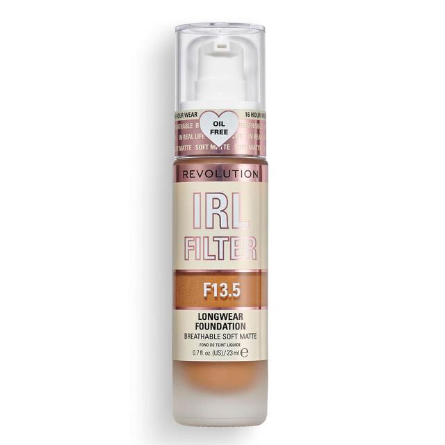 Makeup Revolution IRL Filter Longwear Foundation 23ml (Various Shades) - F13.5 on Productcaster.