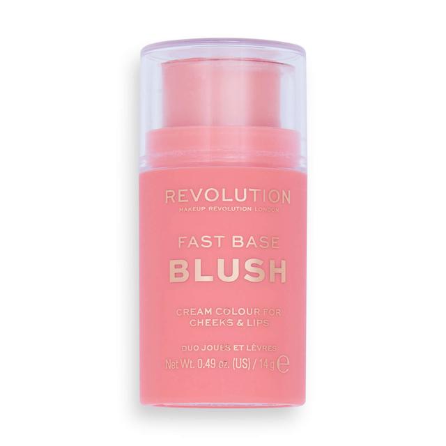 Makeup Revolution Fast Base Blush Stick (Various Shades) - Baby on Productcaster.