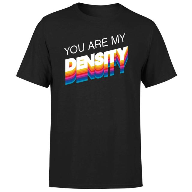 Back To The Future You Are My Density Men's T-Shirt - Black - S on Productcaster.