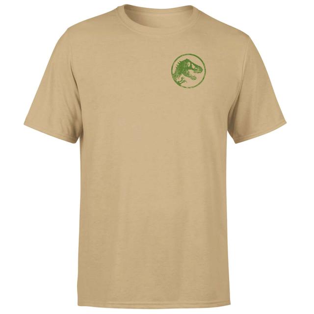 Jurassic Park Into The Wild Unisex T-Shirt - Tan - S on Productcaster.