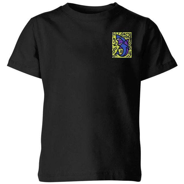 Camiseta para niño Jaws Doodle Icon - Negro - 5-6 años on Productcaster.